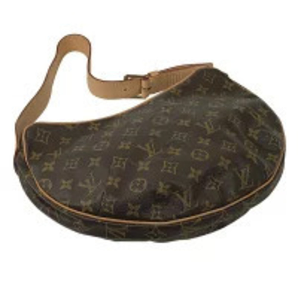 Louis Vuitton Croissant Monogram Hobo Brown Bag Brown